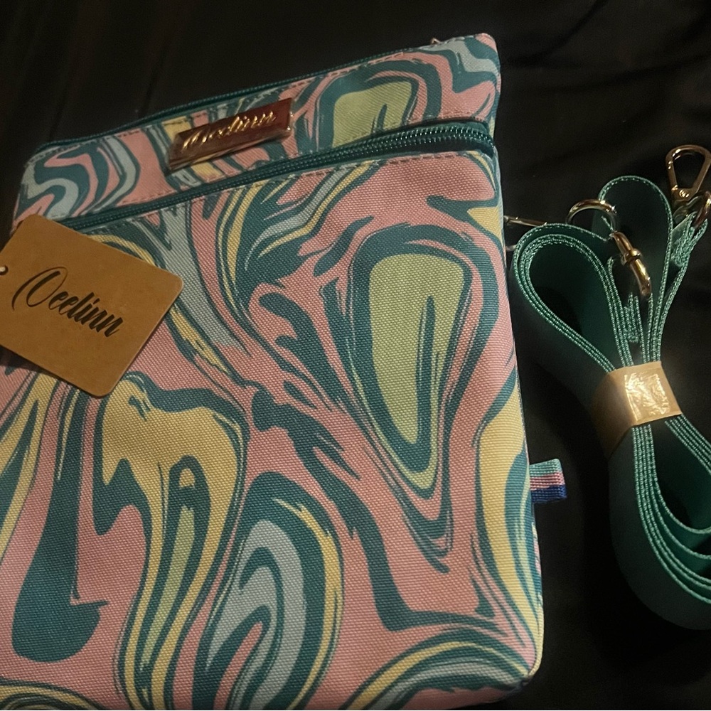 Colorful Oceluna Patterned Bag